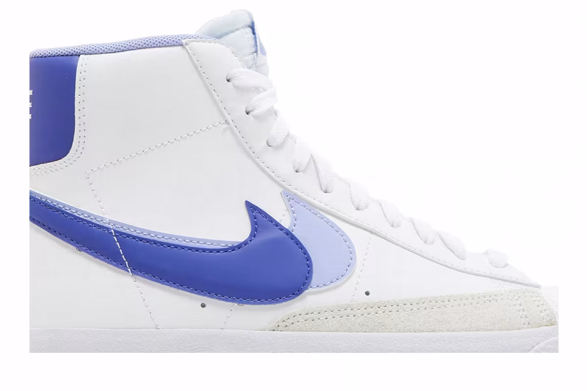 Nike Blazer Mid Double Swoosh - Purple, view 3