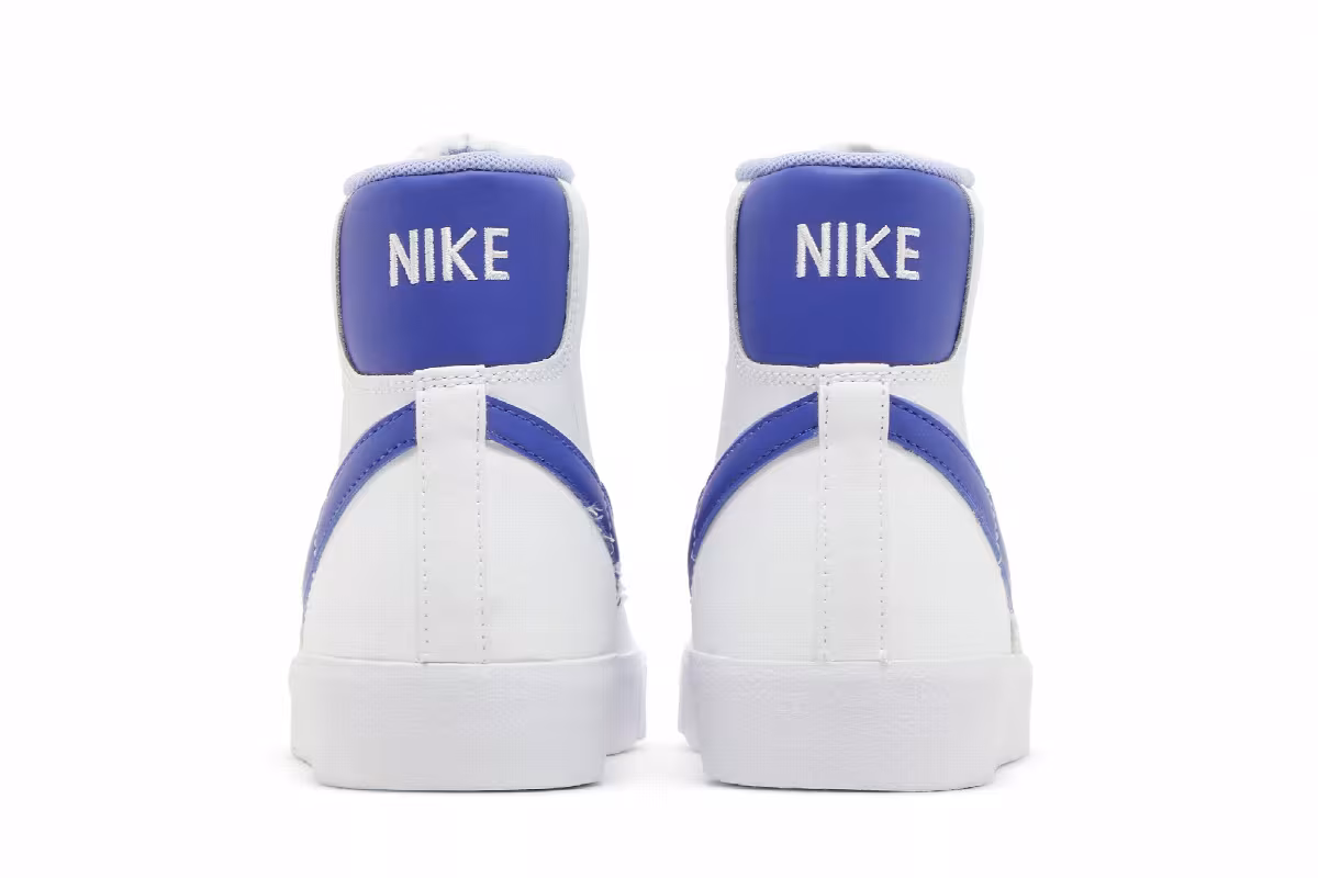 Nike Blazer Mid Double Swoosh - Purple, view 7
