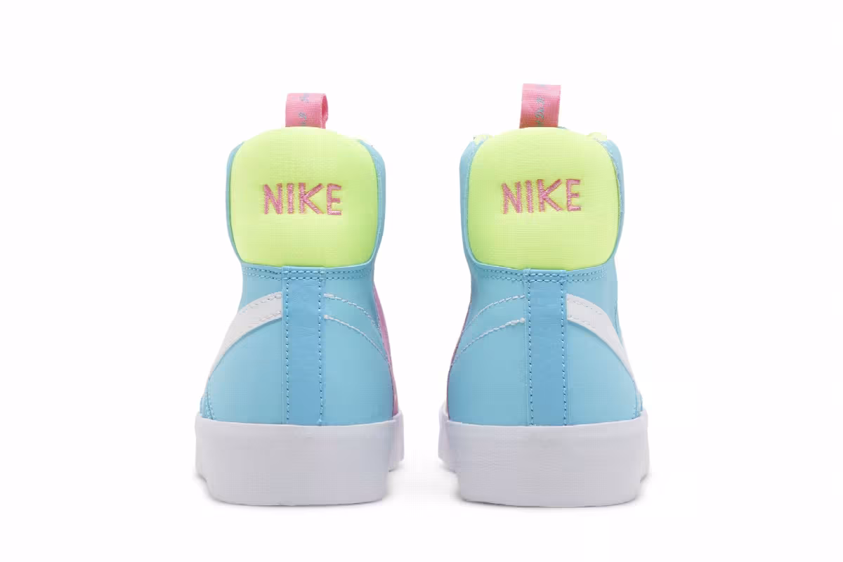 Nike Blazer Mid Dance - Baltic Blue Pink Glow, view 7