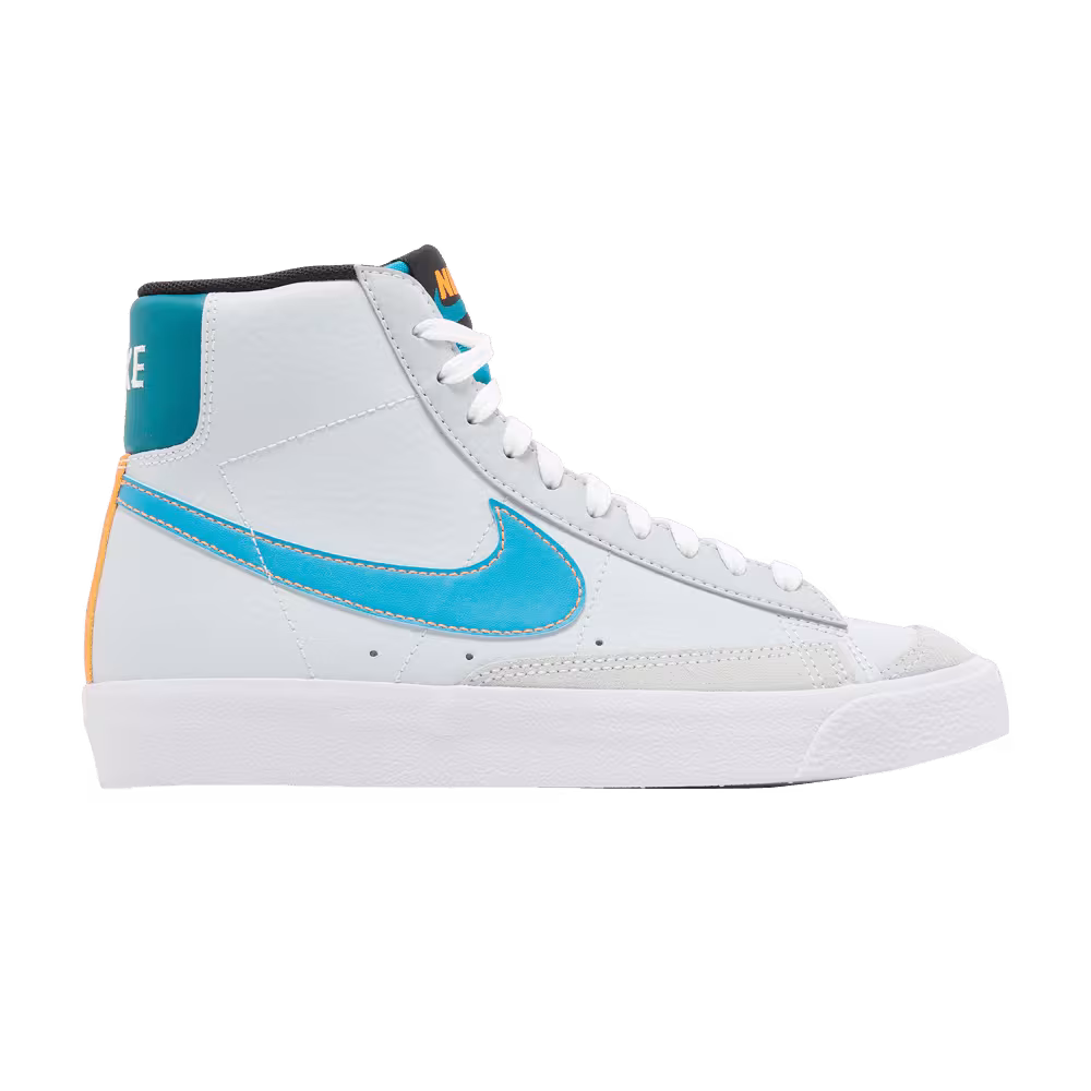 Nike Blazer Mid Pure Platinum Laser Blue