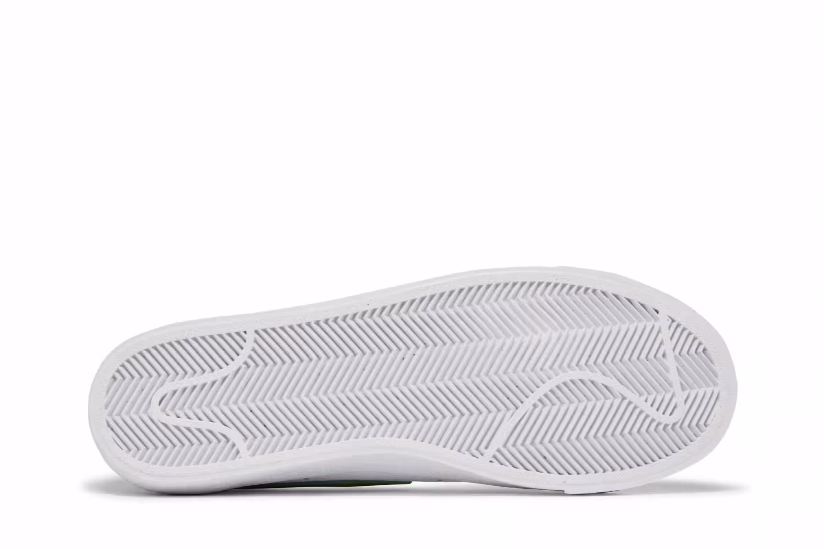 Nike Blazer Low White Chlorophyll Medium Blue, view 5