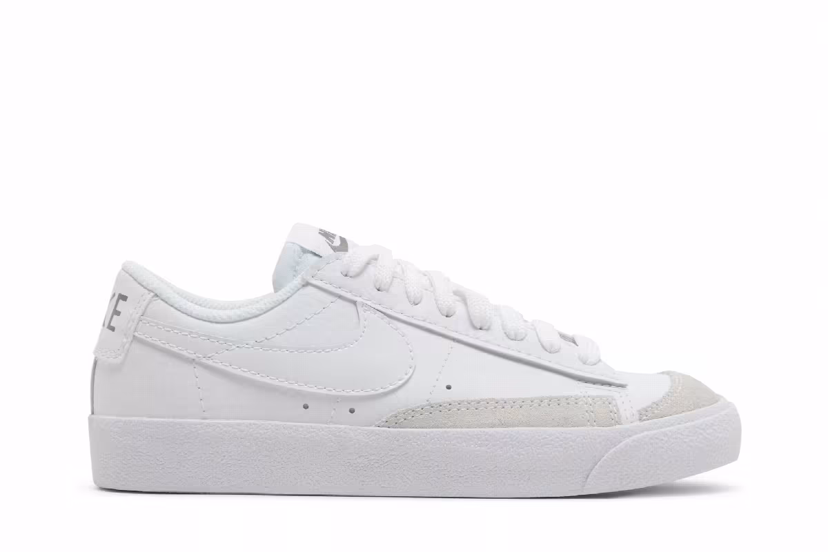 Nike Blazer Low White Flat Pewter, view 2