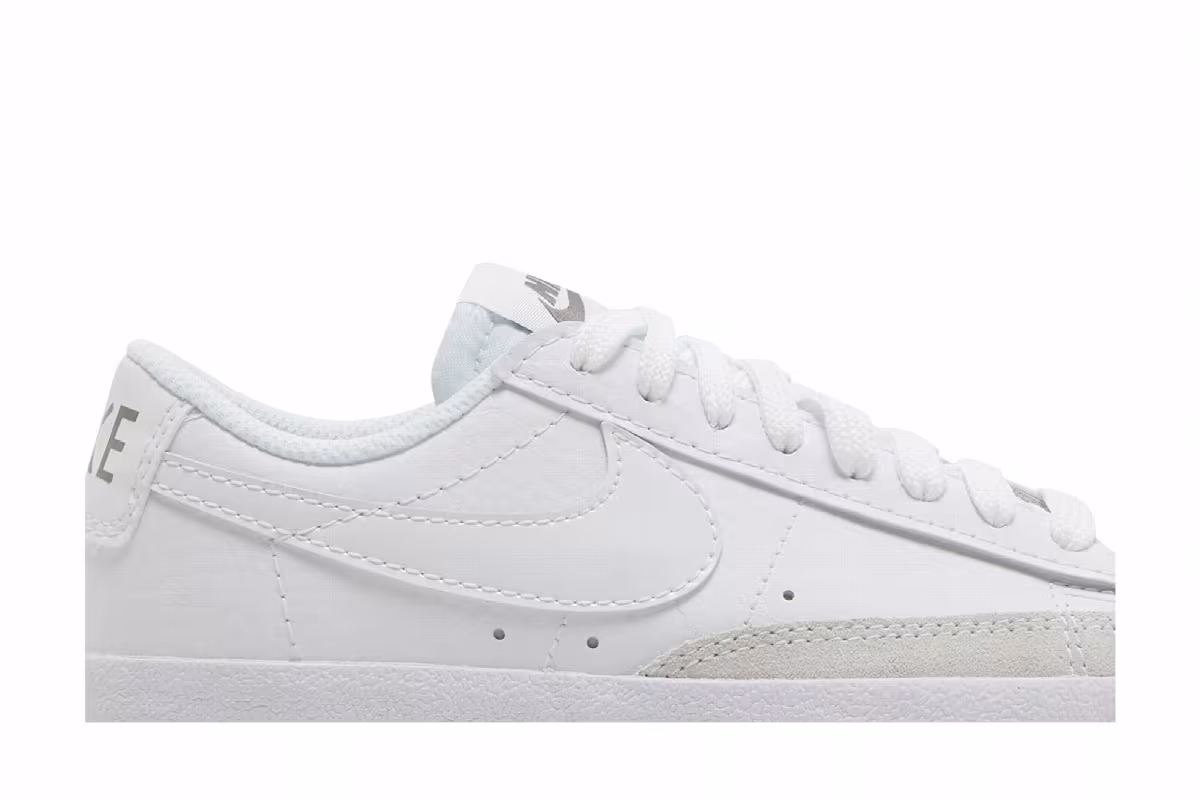 Nike Blazer Low White Flat Pewter, view 3