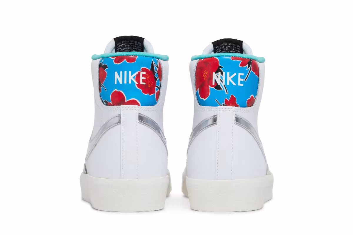 Nike Blazer Mid White Vivid Sulfur, view 7