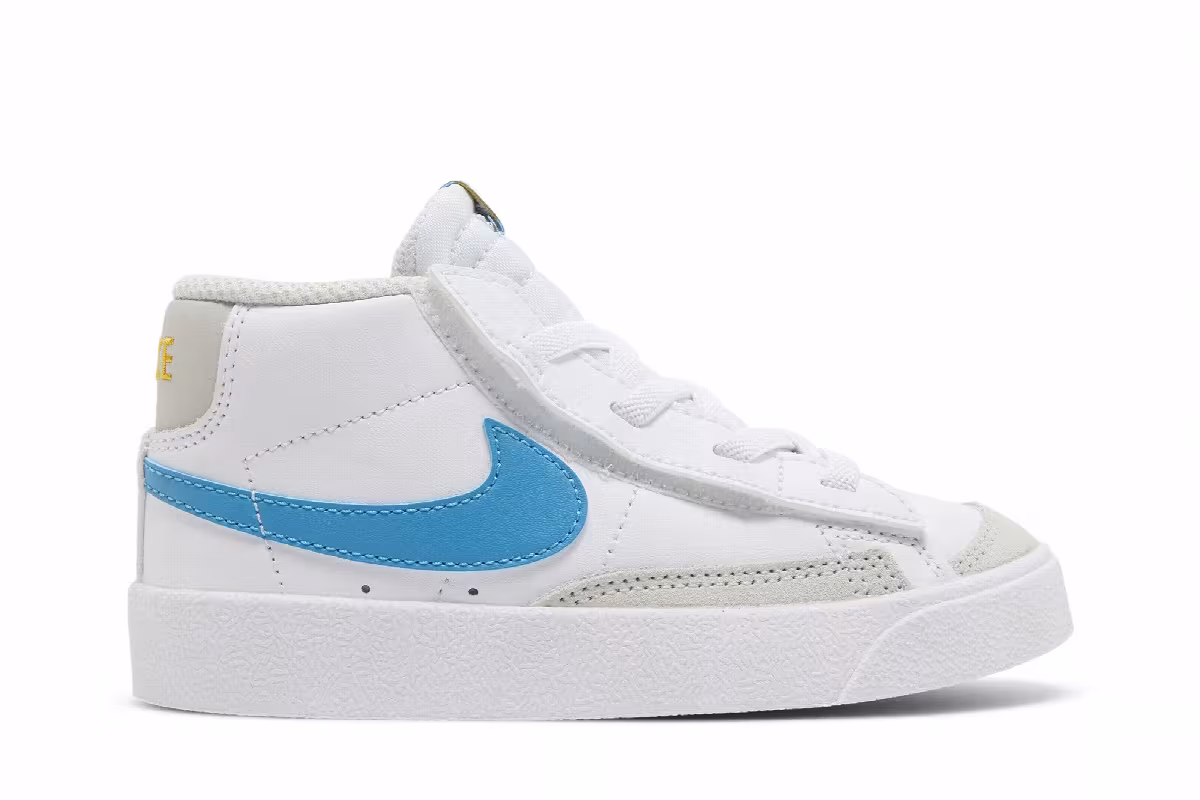 Nike Blazer Mid White Laser Blue, view 2