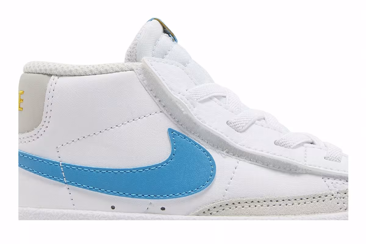 Nike Blazer Mid White Laser Blue, view 3