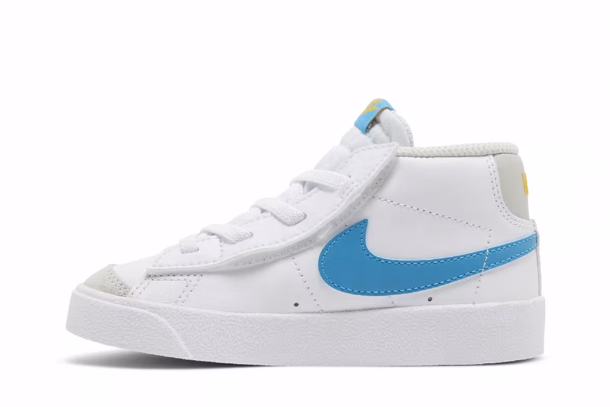 Nike Blazer Mid White Laser Blue, view 4