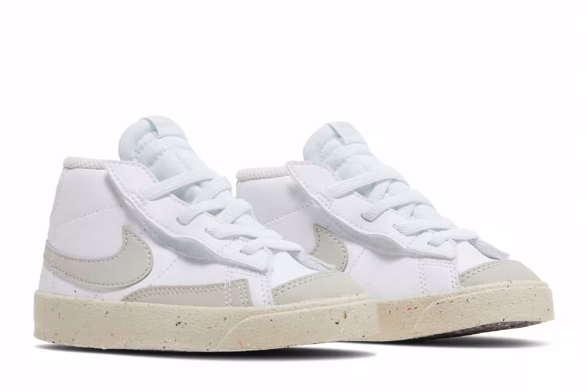 Nike Blazer Mid White Light Bone, view 9