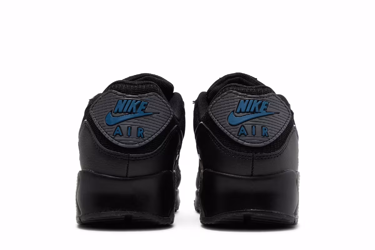Nike Air Max 90 Black Iron Grey Marina, view 7