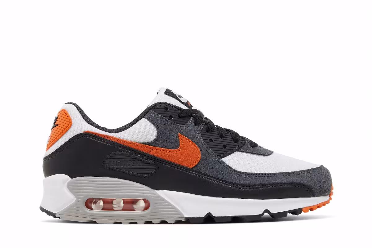 Nike Air Max 90 White Starfish Black, view 2