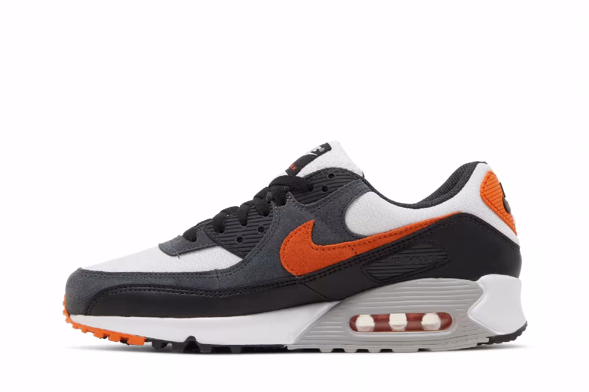 Nike Air Max 90 White Starfish Black, view 4