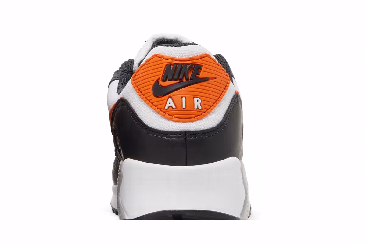Nike Air Max 90 White Starfish Black, view 8