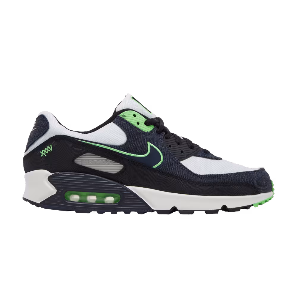 Nike Air Max 90 SE Black Scream Green
