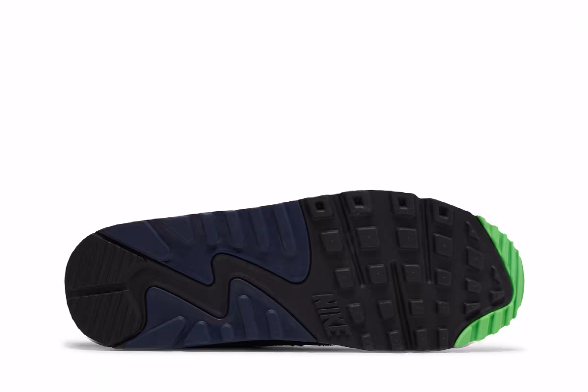 Nike Air Max 90 SE Black Scream Green, view 5