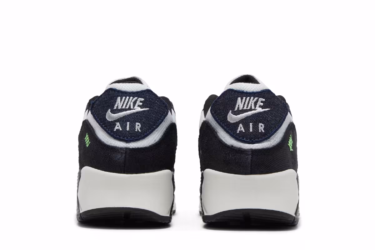 Nike Air Max 90 SE Black Scream Green, view 7