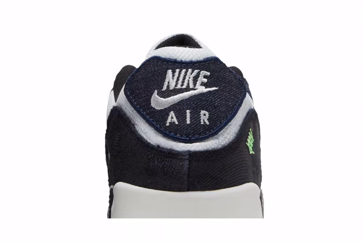 Nike Air Max 90 SE Black Scream Green, view 8