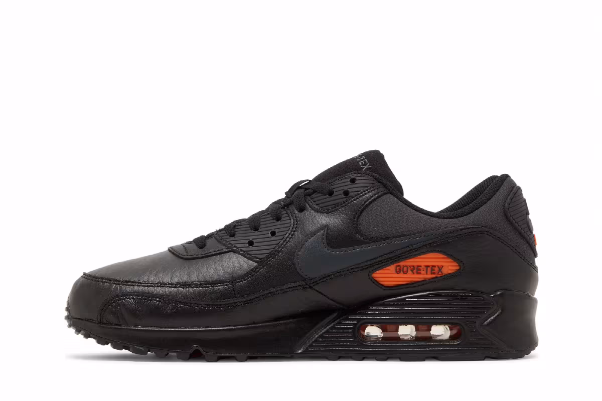 Nike Air Max 90 GORE-TEX Black Safety Orange, view 4