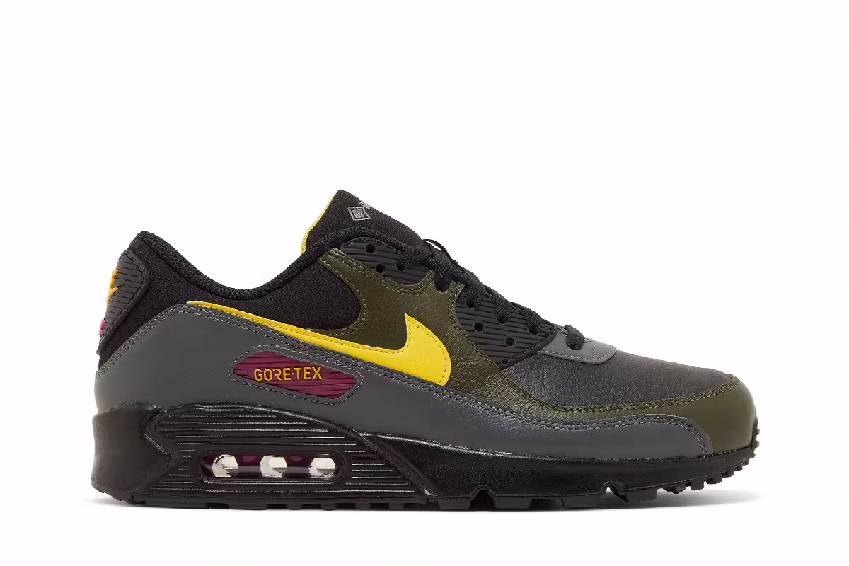 Nike Air Max 90 GORE-TEX Tour Yellow Cargo Khaki, view 2