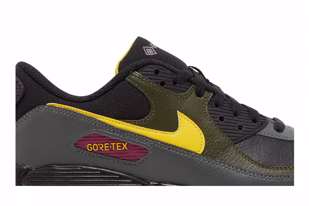 Nike Air Max 90 GORE-TEX Tour Yellow Cargo Khaki, view 3