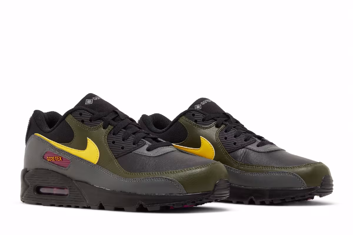 Nike Air Max 90 GORE-TEX Tour Yellow Cargo Khaki, view 9