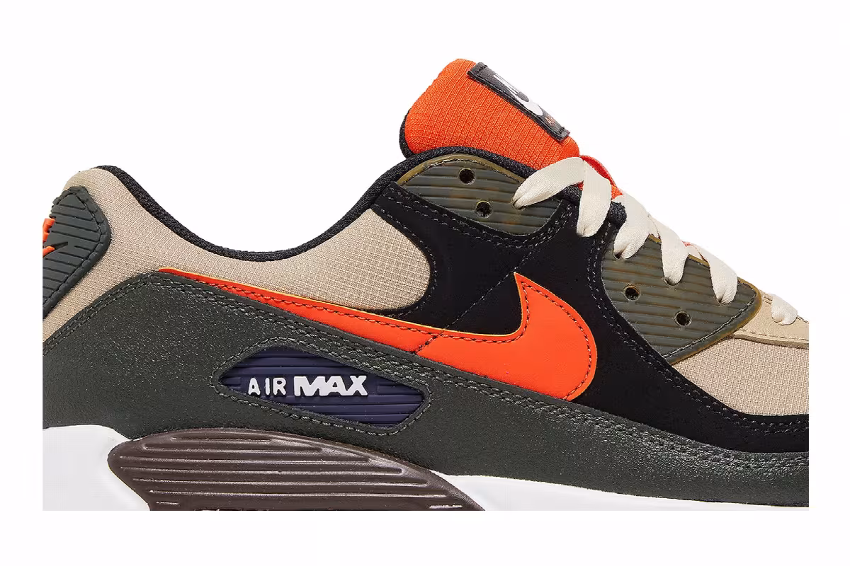 Nike Air Max 90 Tweed Dark Army, view 3