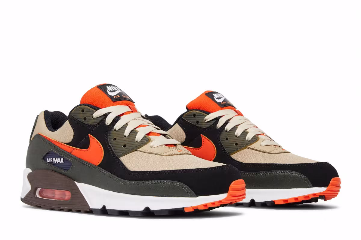 Nike Air Max 90 Tweed Dark Army, view 9