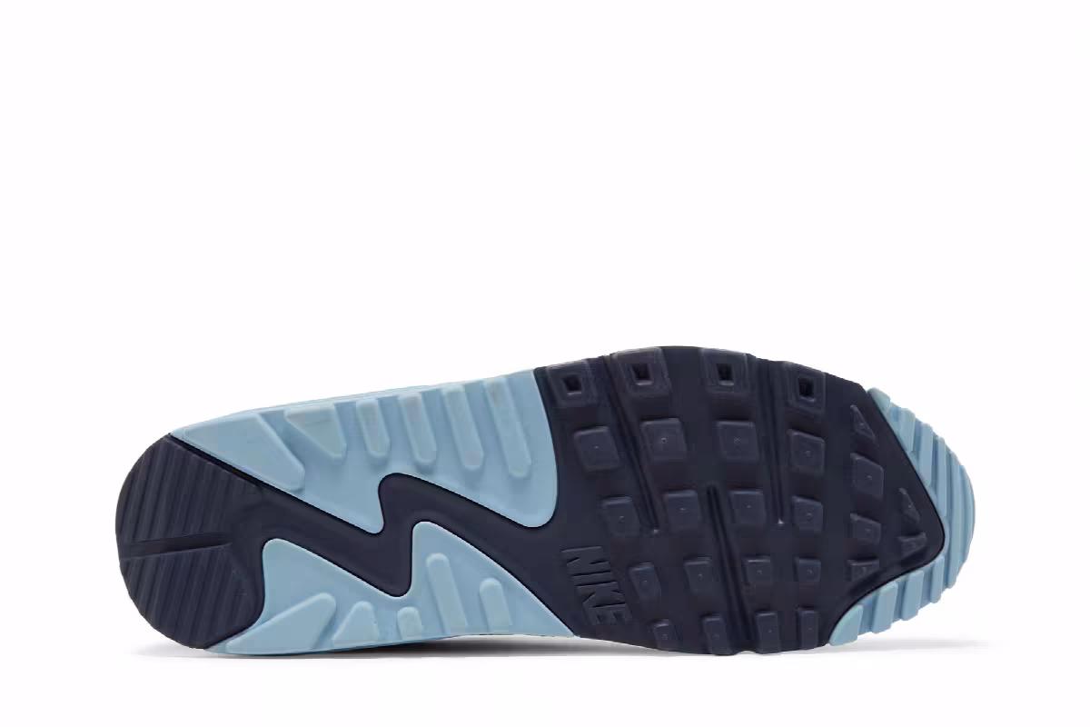 Nike Air Max 90 Pure Platinum Worn Blue, view 5