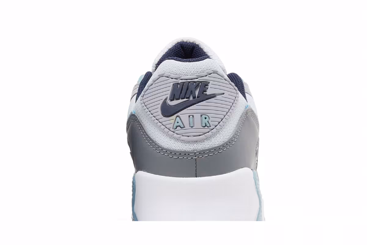 Nike Air Max 90 Pure Platinum Worn Blue, view 8