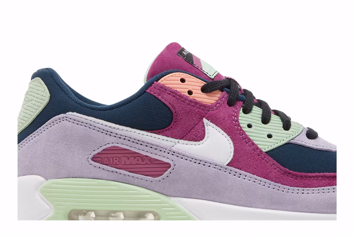 Nike Air Max 90 NRG Light Bordeaux Armory Navy, view 3