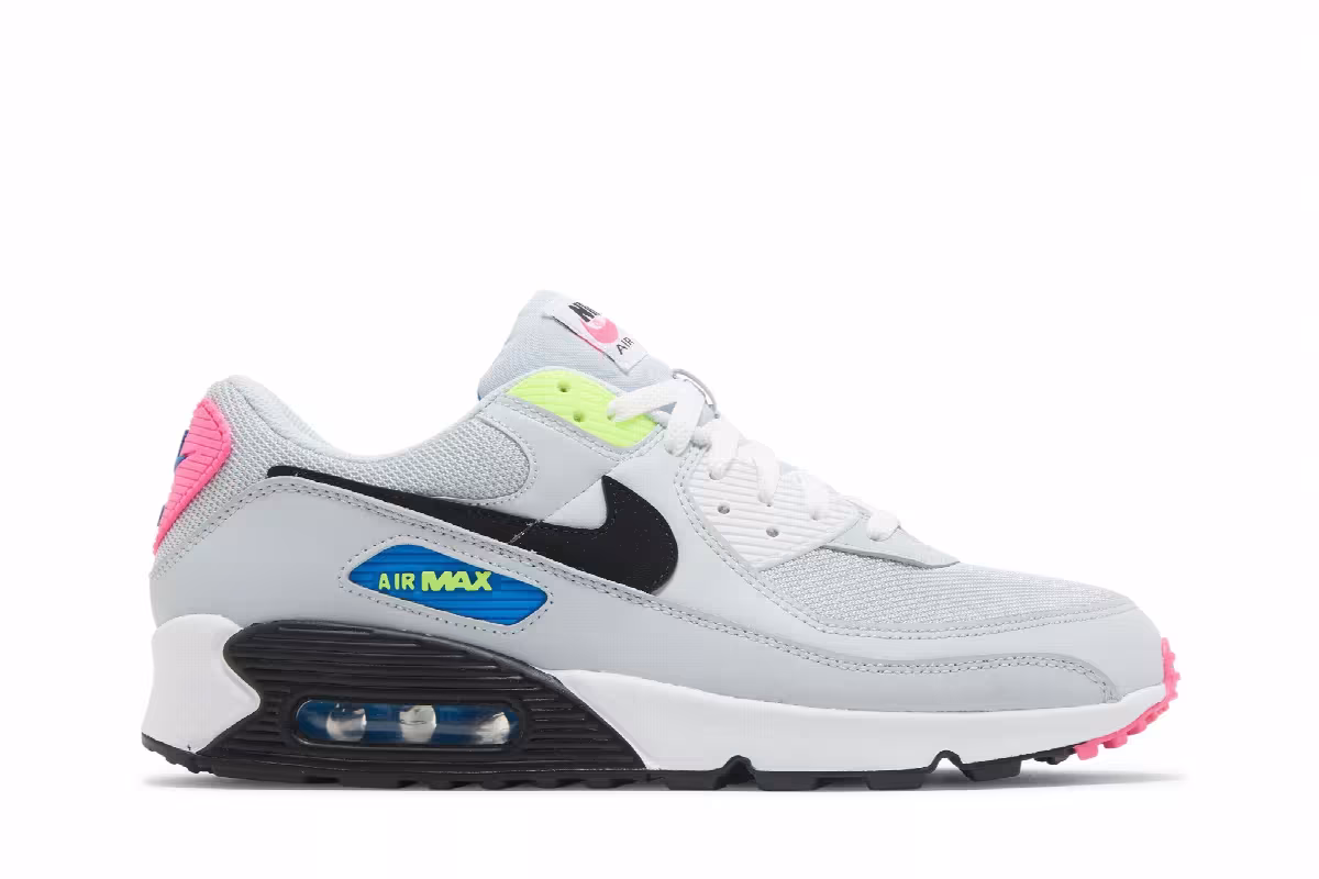 Nike Air Max 90 Grey Neon, view 2