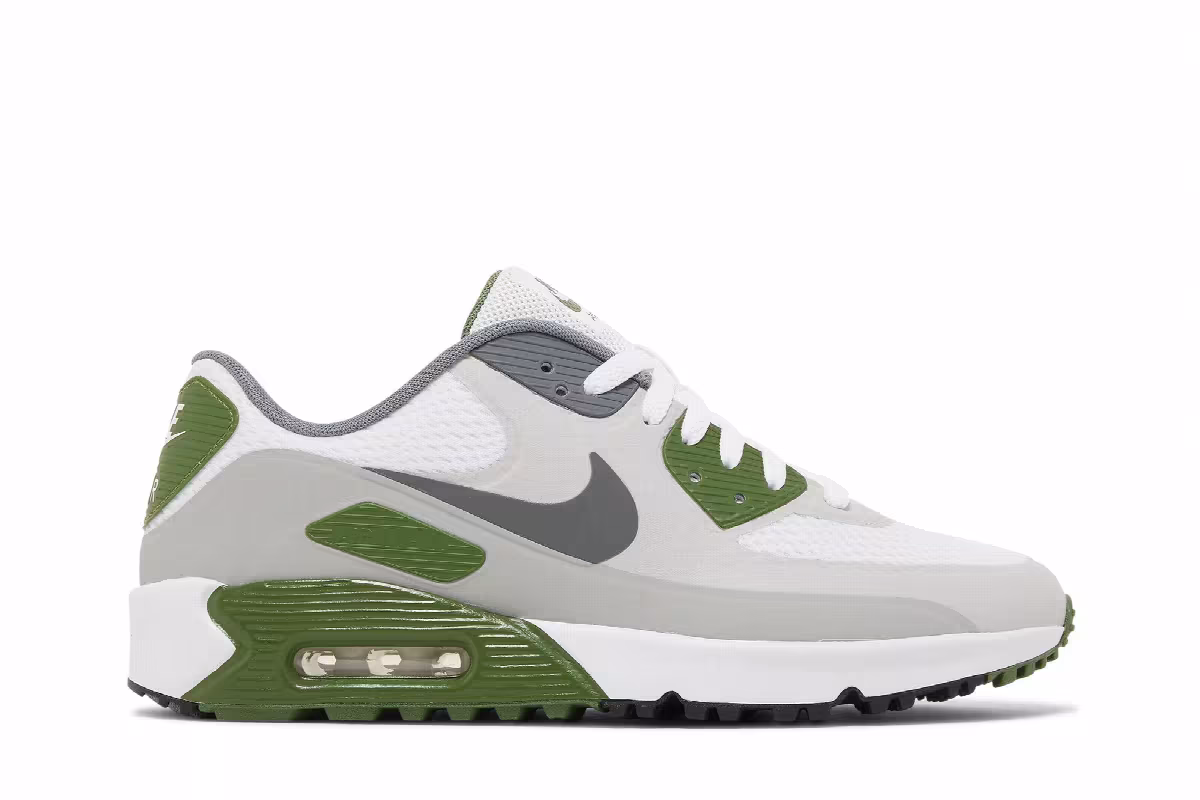 Nike Air Max 90 Golf Smoke Grey Dark Green, view 2