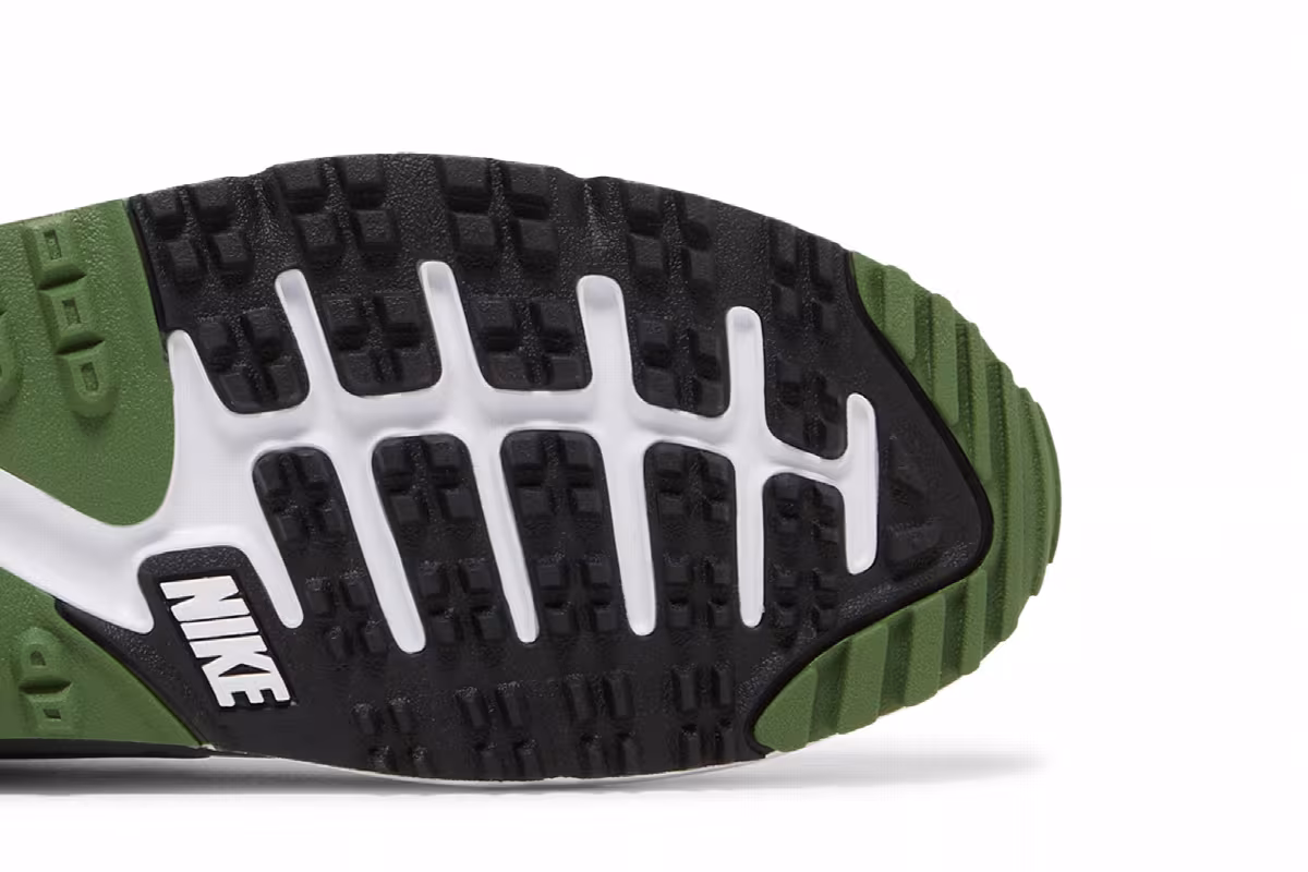 Nike Air Max 90 Golf Smoke Grey Dark Green, view 6