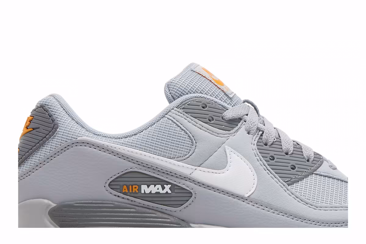 Nike Air Max 90 Wolf Grey Kumquat, view 3
