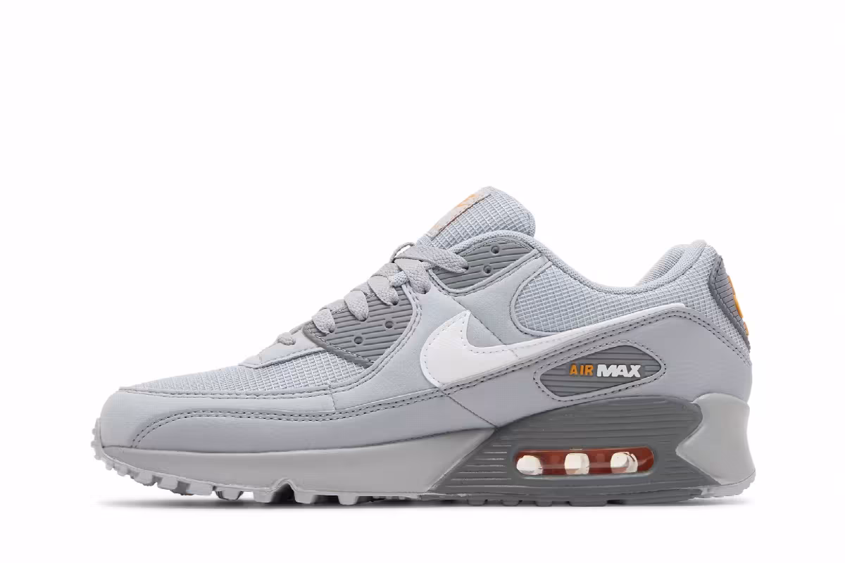Nike Air Max 90 Wolf Grey Kumquat, view 4