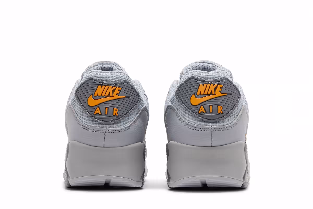 Nike Air Max 90 Wolf Grey Kumquat, view 7