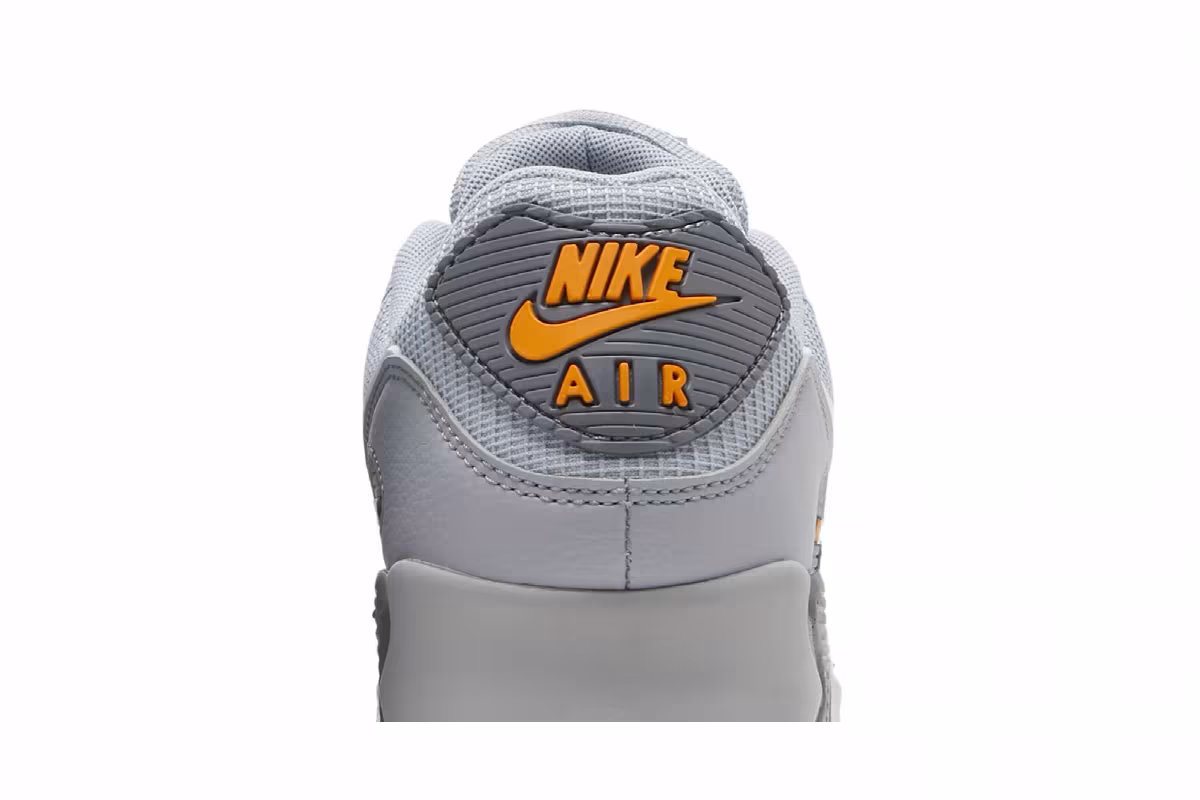 Nike Air Max 90 Wolf Grey Kumquat, view 8