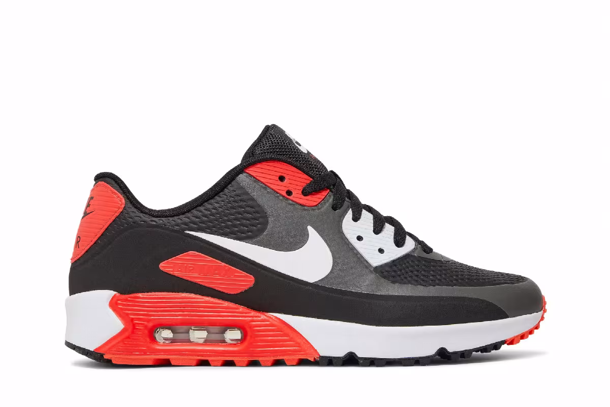 Nike Air Max 90 Golf Black Infrared, view 2