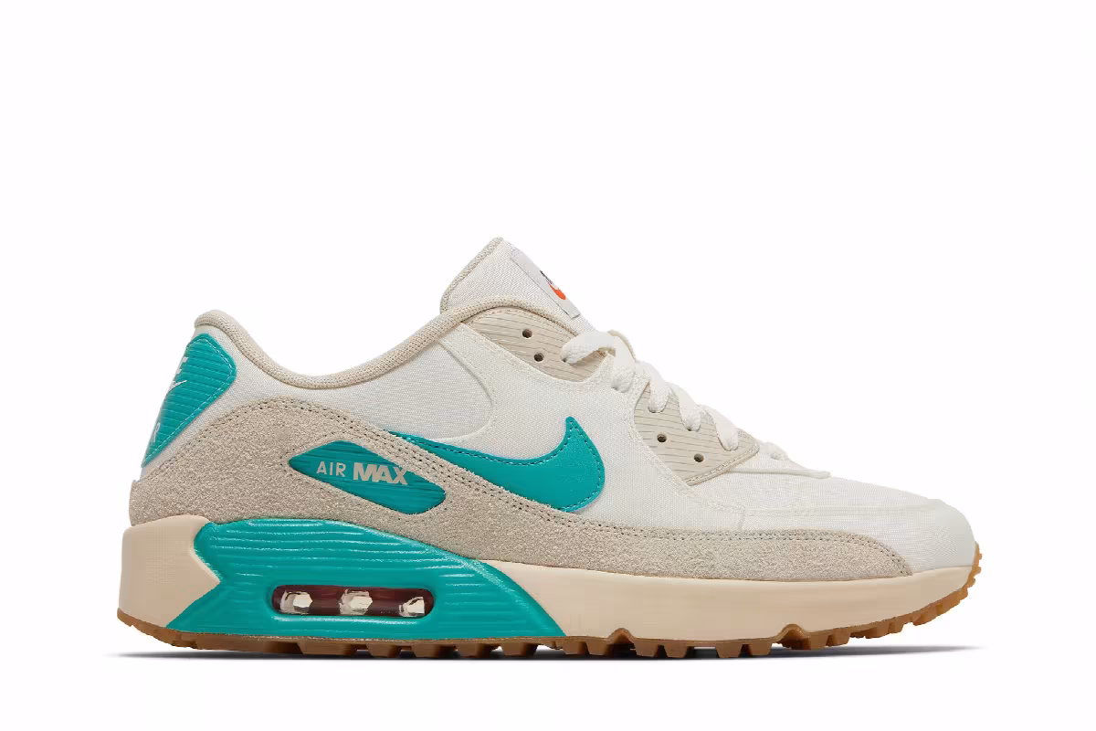 Nike Air Max 90 Golf Washed Teal, view 2