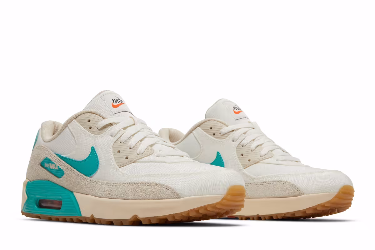 Nike Air Max 90 Golf Washed Teal, view 9