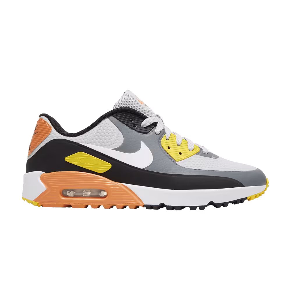 Nike Air Max 90 Golf Smoke Grey Black Orange