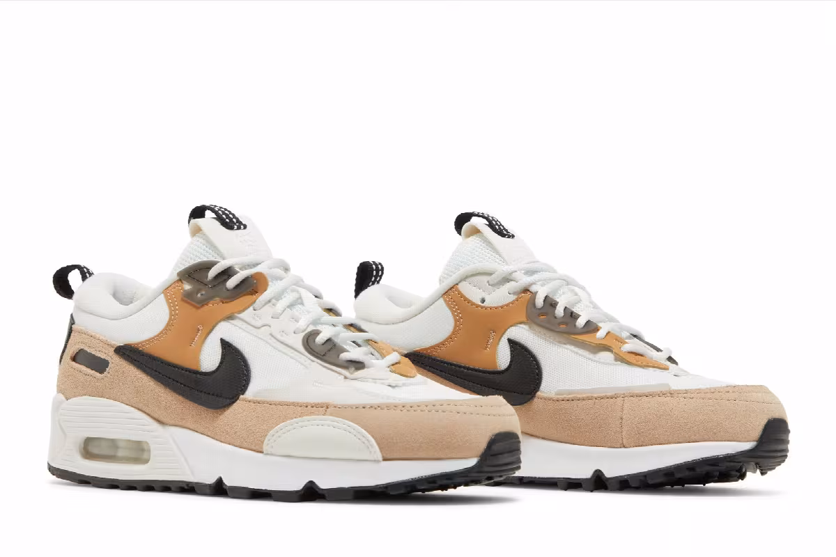 Nike Women's Air Max 90 Futura Tan, view 9