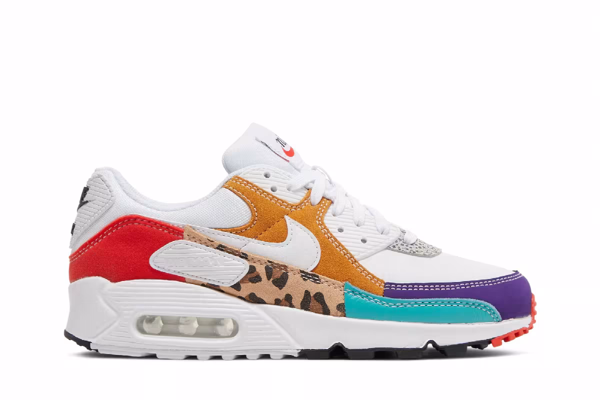 Nike Women's Air Max 90 Safari Mix, view 2