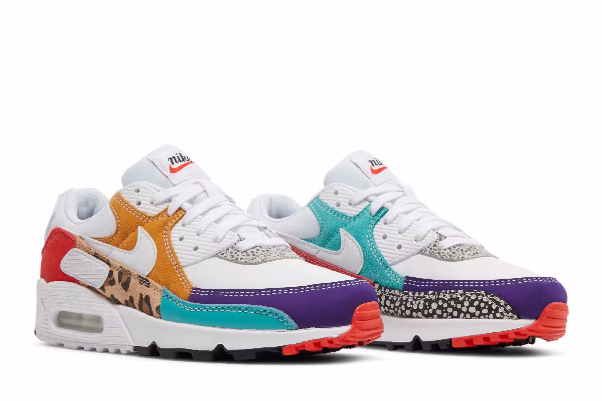Nike Women's Air Max 90 Safari Mix, view 9