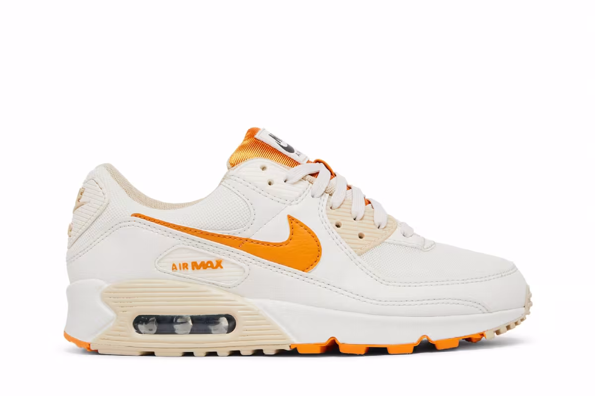 Nike Women's Air Max 90 SE Phantom Light Curry, view 2