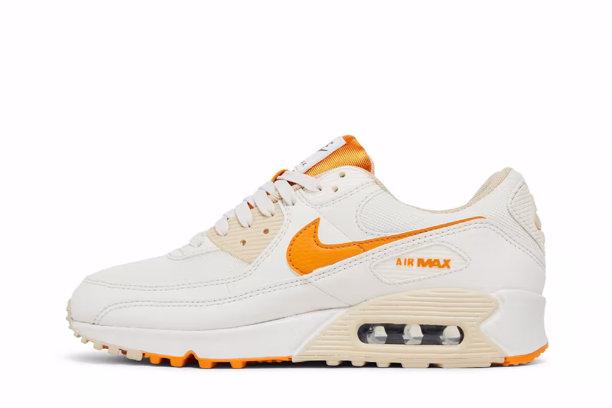 Nike Women's Air Max 90 SE Phantom Light Curry, view 4