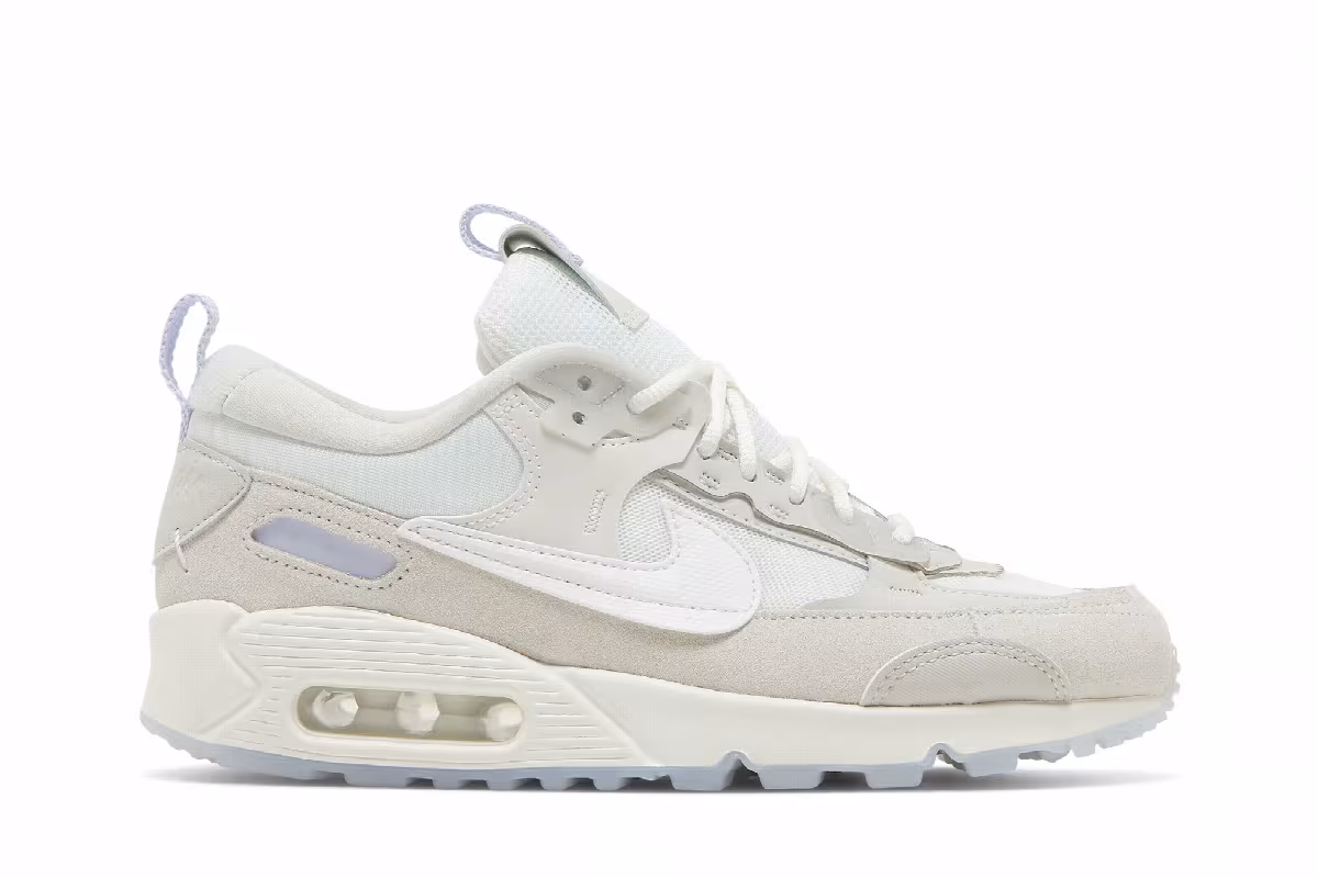 Nike Women's Air Max 90 Futura White Light Bone, view 2