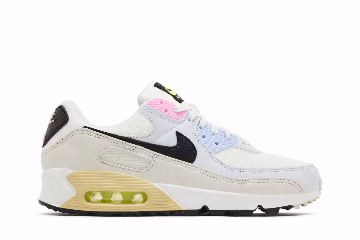 Nike Women's Air Max 90 Multi-Color Pastel, view 2