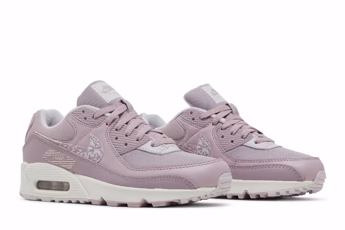 Nike Women's Air Max 90 Plum Fog Camo, view 9