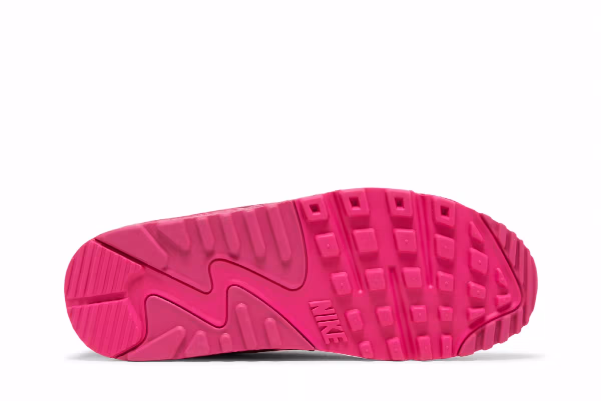 Nike Women's Air Max 90 Fuschia, view 5