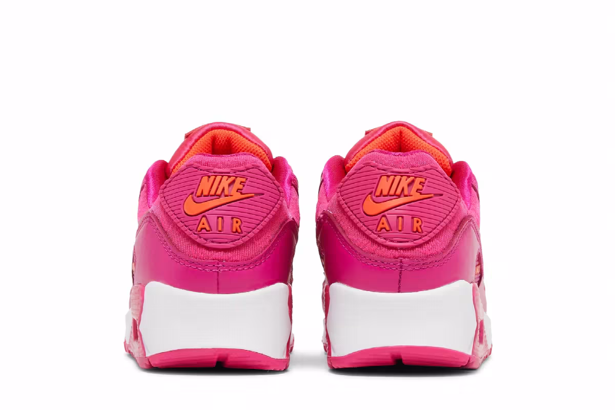 Nike Women's Air Max 90 Fuschia, view 7